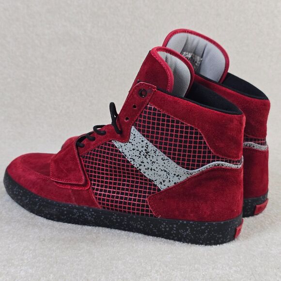 Radii Standard Issue SE Men\'s High Top Red Black Men’s Size 10.5 VTG Y2k main image 8